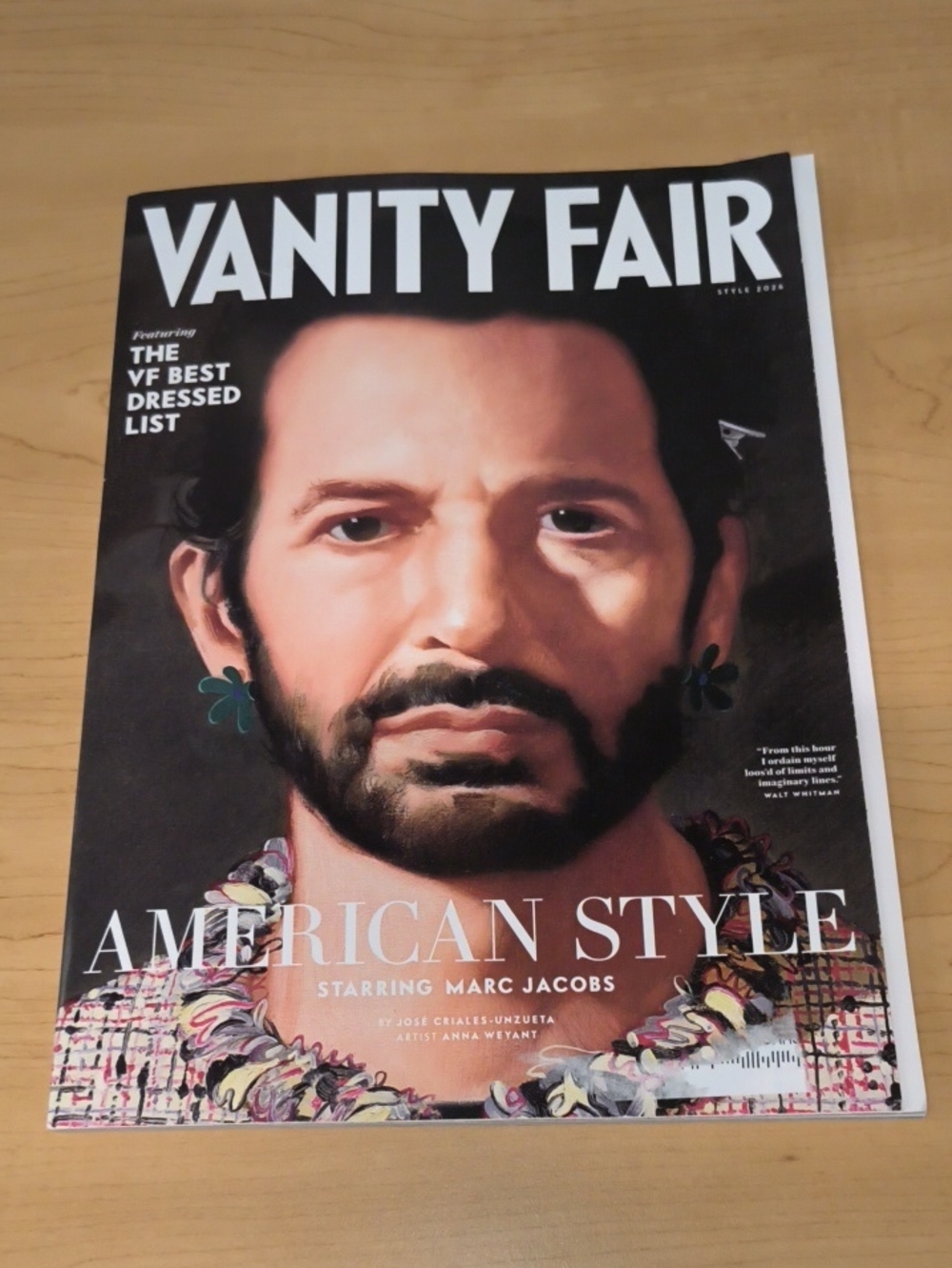 Vanity Fair Magazine ~ Sports Issue September 2026 ~ American Style Marc Jacobs